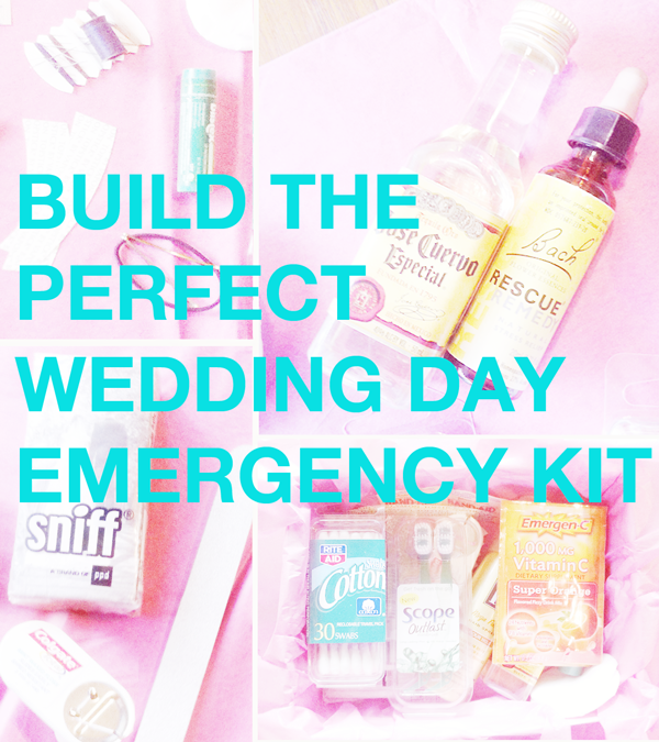 Emergency Bridal Kits : wedding day kit