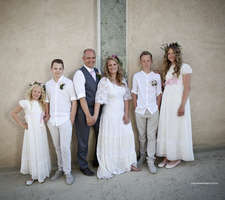 Bohemian wedding in Italy