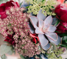 Wedding flowers detail