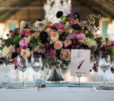 Wedding flower centerpiece